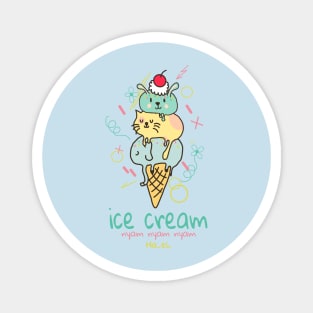 Ice cream pets Magnet